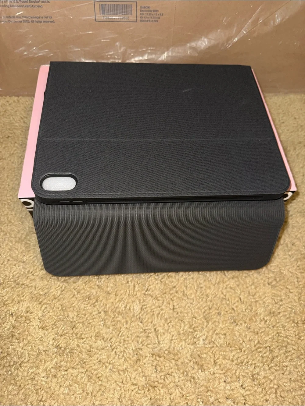 Portable Black Bluetooth Keyboard Case for IPad Air 2
